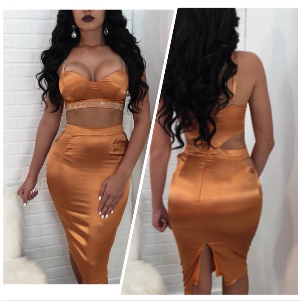 Burnt Orange dress